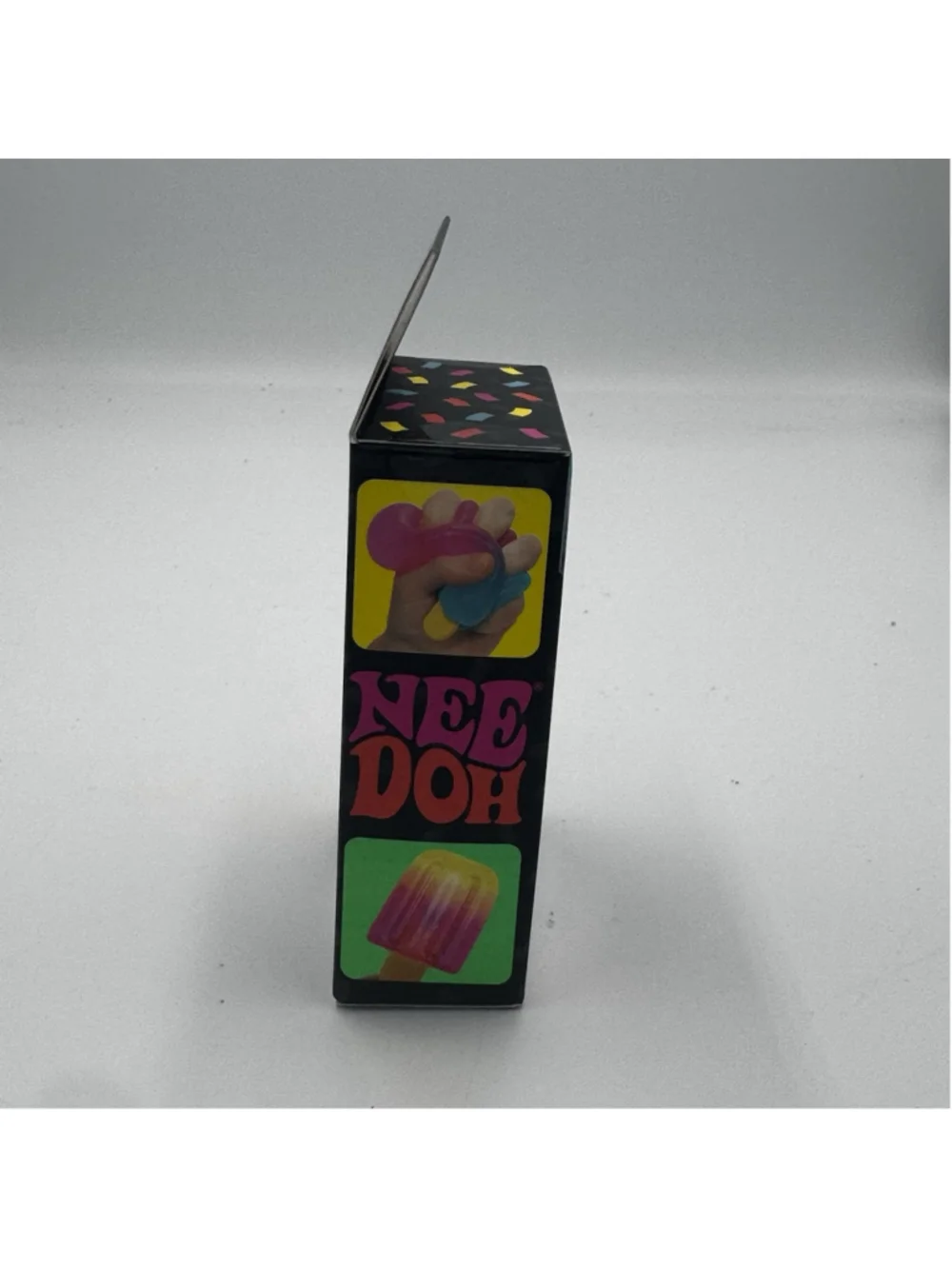 NeeDoh Nice-Sicle Popsicle Purple Multicolor Sensory Fidget Toy New but opened